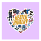 Heated Rivalry Heart Heated Rivalry Sticker