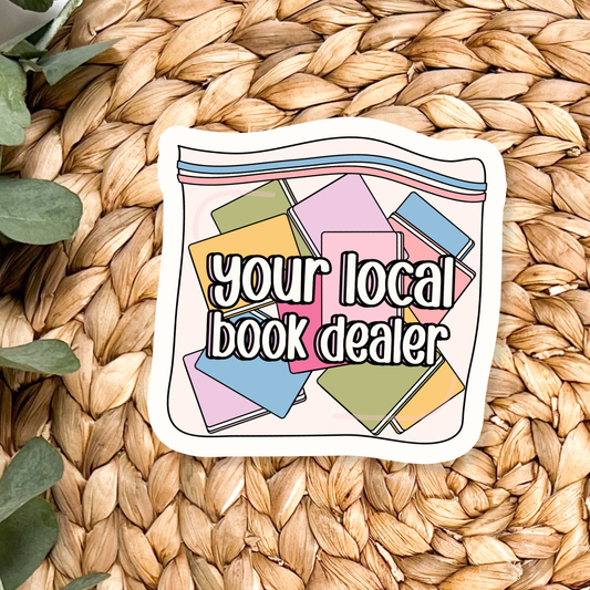 Funny Book Bookish Books Librarian Waterproof Vinyl Sticker
