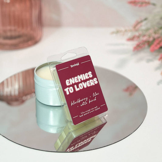 Enemies to Lovers Wax Melt - Book-Inspired Luxury Coconut Blend Wax